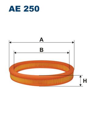 FILTRON AE 250 EAN: 5904608002501.