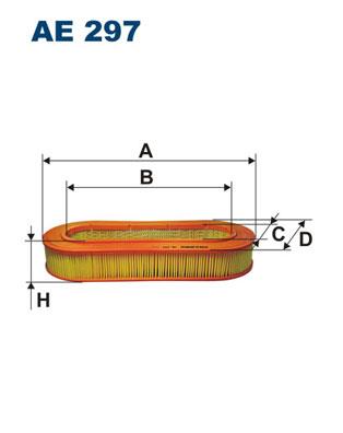 FILTRON AE 297 EAN: 5904608002976.