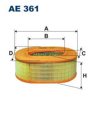 FILTRON AE 361 EAN: 5904608003614.