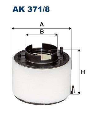 FILTRON AK 371/8 EAN: 5904608093714.