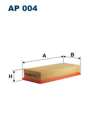FILTRON AP 004 EAN: 5904608000040.