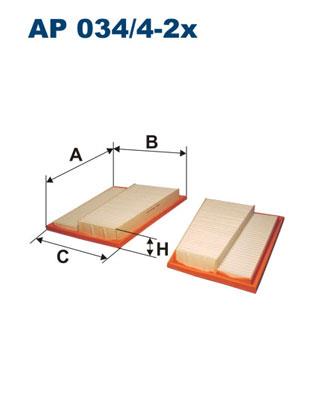FILTRON AP 034/4-2x EAN: 5904608250346.