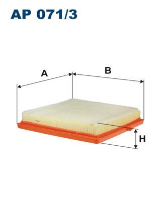 FILTRON AP 071/3 EAN: 5904608040718.