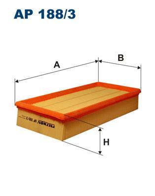 FILTRON AP 188/3 EAN: 5904608031884.