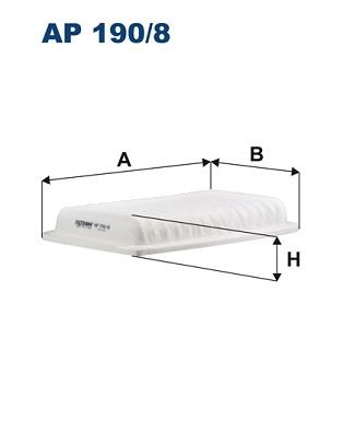FILTRON AP 190/8 EAN: 5904608091901.