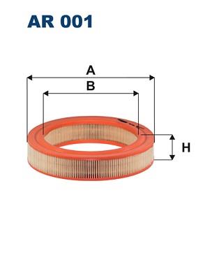 FILTRON AR 001 EAN: 5904608000019.