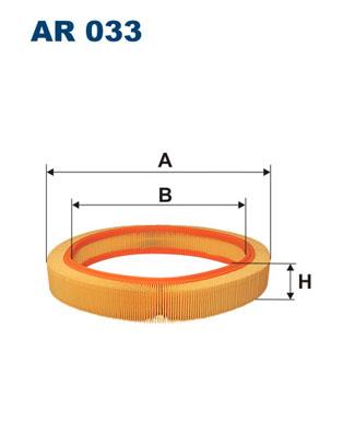 FILTRON AR 033 EAN: 5904608000330.