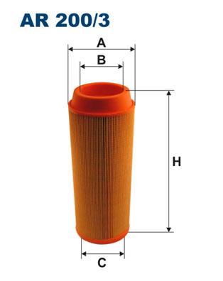 FILTRON AR 200/3 EAN: 5904608042002.