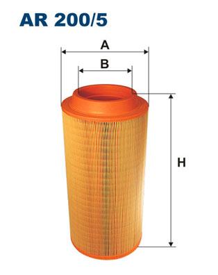 FILTRON AR 200/5 EAN: 5904608062000.