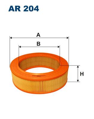 FILTRON AR 204 EAN: 5904608002044.