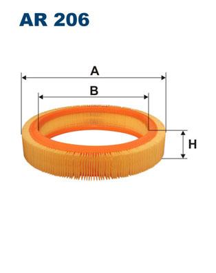 FILTRON AR 206 EAN: 5904608002068.