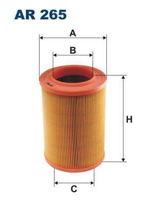 FILTRON AR 265 EAN: 5904608002655.