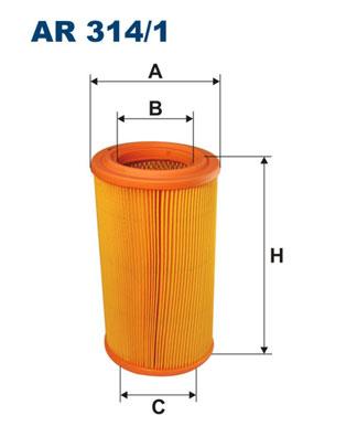 FILTRON AR 314/1 EAN: 5904608013149.