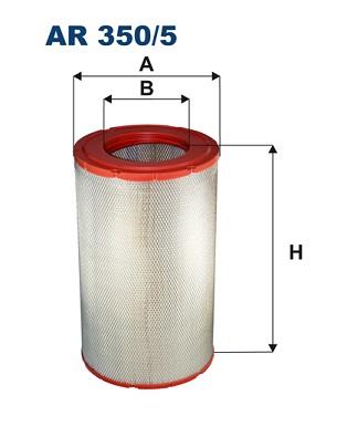 FILTRON AR 350/5 EAN: 5904608063502.