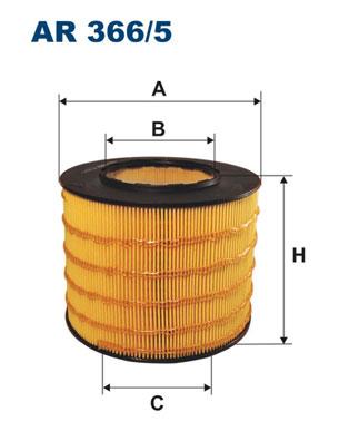 FILTRON AR 366/5 EAN: 5904608063663.