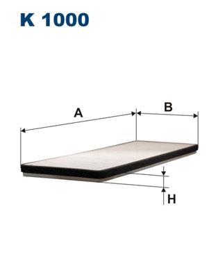 FILTRON K 1000 EAN: 5904608010001.