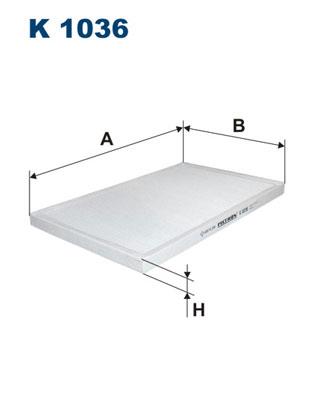 FILTRON K 1036 EAN: 5904608010360.