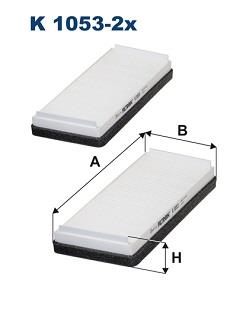 FILTRON K 1053-2x EAN: 5904608010537.
