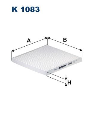 FILTRON K 1083 EAN: 5904608010834.