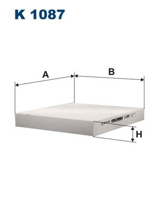 FILTRON K 1087 EAN: 5904608080875.