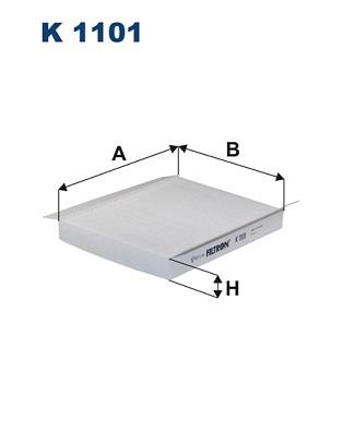 FILTRON K 1101 EAN: 5904608081018.
