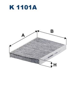 FILTRON K 1101A EAN: 5904608901019.