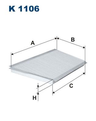 FILTRON K 1106 EAN: 5904608081162.