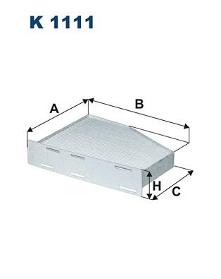 FILTRON K 1111 EAN: 5904608801111.