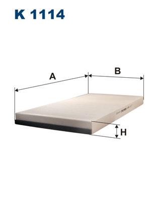 FILTRON K 1114 EAN: 5904608081148.