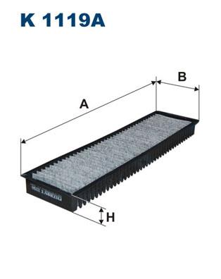 FILTRON K 1119A EAN: 5904608901194.
