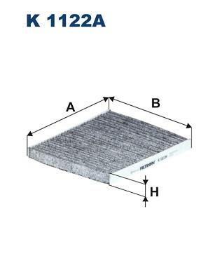 FILTRON K 1122A EAN: 5904608901224.