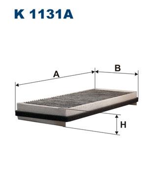 FILTRON K 1131A EAN: 5904608801319.