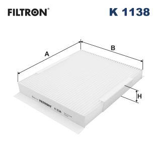 FILTRON K 1138 EAN: 5904608801388.
