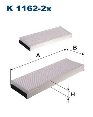 FILTRON K 1162-2x EAN: 5904608901620.