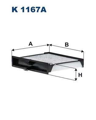 FILTRON K 1167A EAN: 5904608901675.