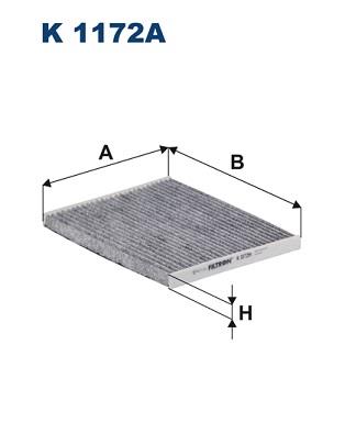 FILTRON K 1172A EAN: 5904608901729.