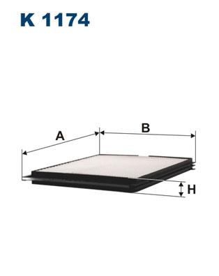 FILTRON K 1174 EAN: 5904608801746.