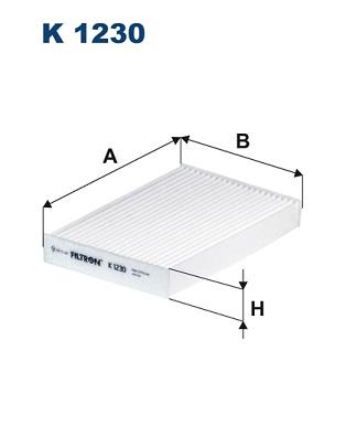 FILTRON K 1230 EAN: 5904608802309.