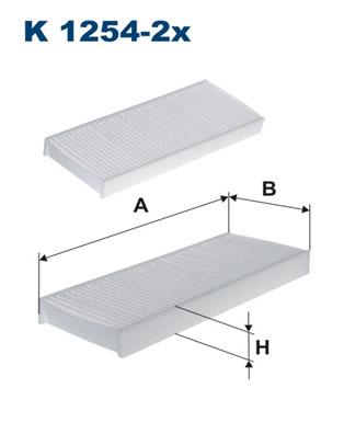 FILTRON K 1254-2x EAN: 5904608802545.