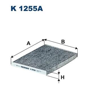 FILTRON K 1255A EAN: 5904608902559.