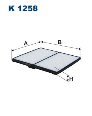 FILTRON K 1258 EAN: 5904608802583.