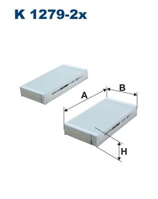 FILTRON K 1279-2x EAN: 5904608802798.