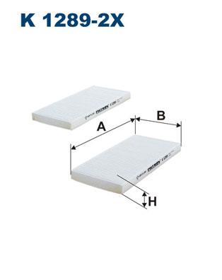 FILTRON K 1289-2x EAN: 5904608802897.