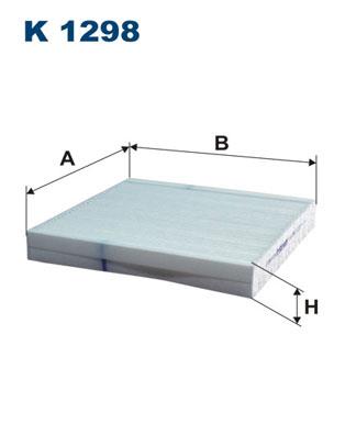 FILTRON K 1298 EAN: 5904608802989.