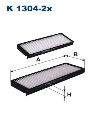 FILTRON K 1304-2x EAN: 5904608803047.