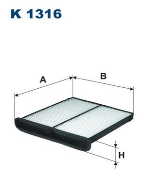 FILTRON K 1316 EAN: 5904608071316.