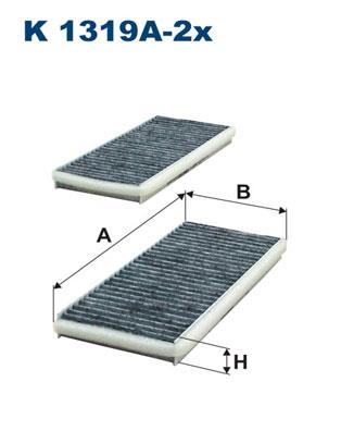 FILTRON K 1319A-2x EAN: 5904608903198.