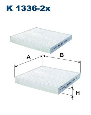 FILTRON K 1336-2X EAN: 5904608803368.