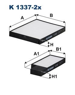 FILTRON K 1337-2x EAN: 5904608803375.
