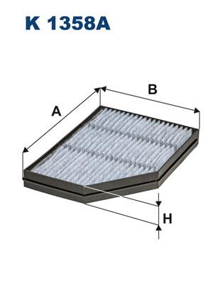 FILTRON K 1358A EAN: 5904608903587.